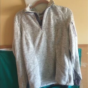 Speckled Grey Quarter Zip