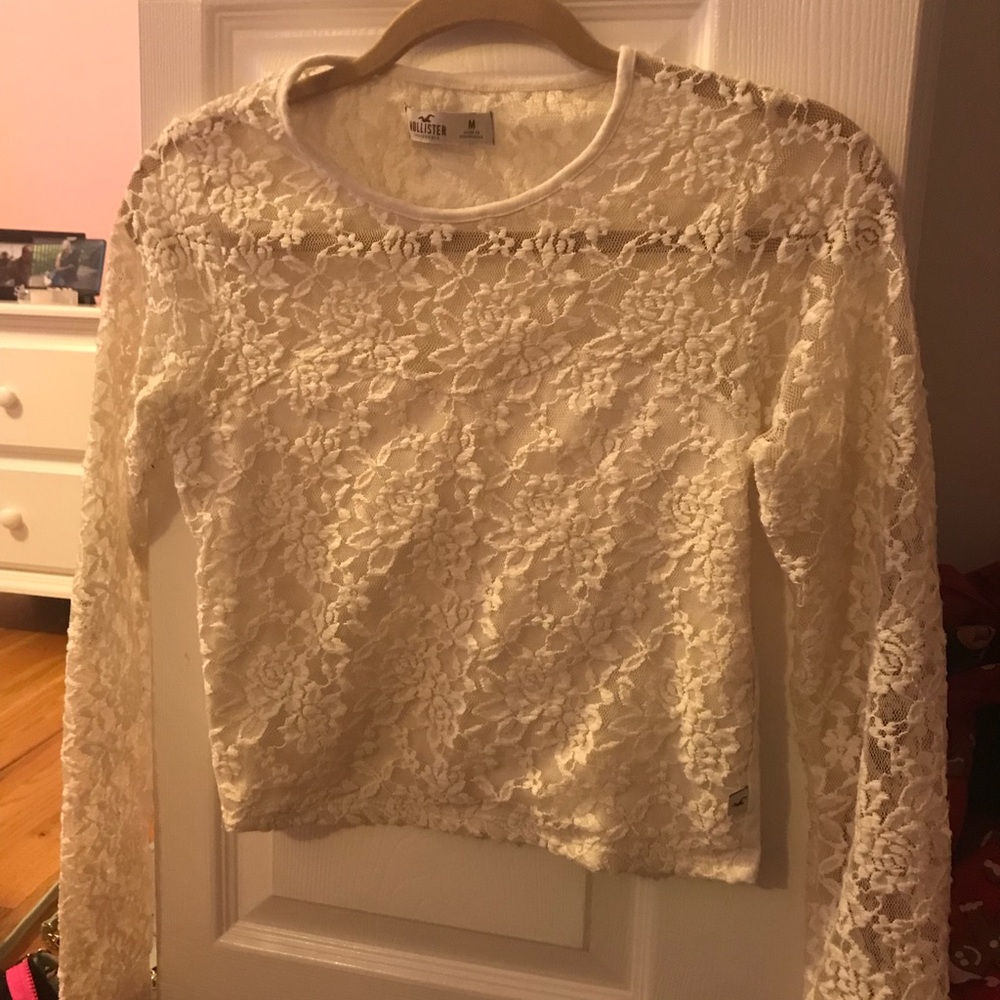 Floral Lace Crop Top