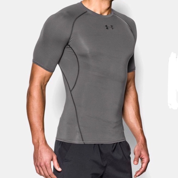 Under Armour Men’s Compression Short Sleeve Shirt - Picture 3 of 5