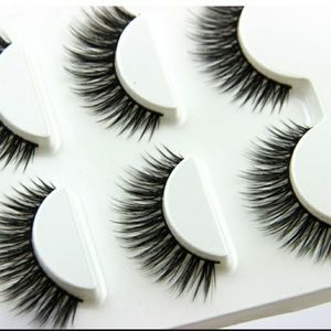3 pairs 3D eyelashes