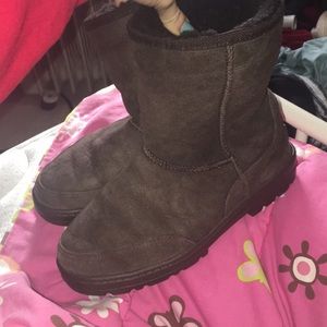 Women's Brown Genuine Ugg Boots size 7