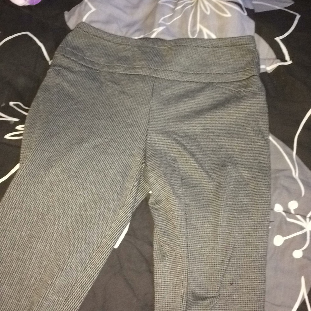 checkered business pants