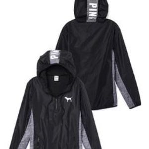 *DISCONTINUED* VS/Pink Black Anorak Windbreaker