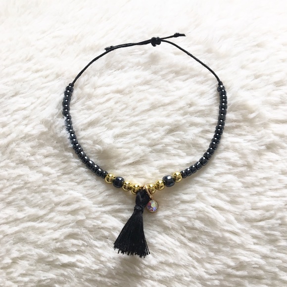 Jewelry - Black Tassel Bracelet