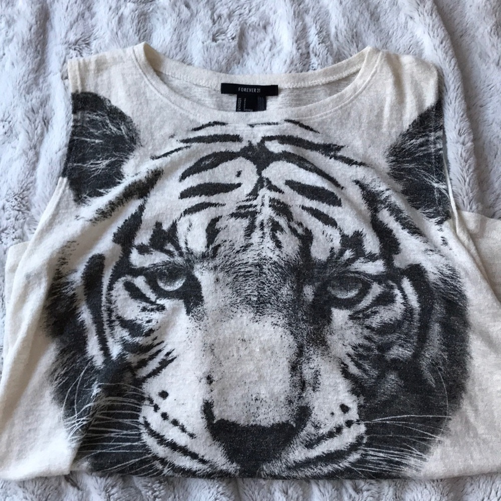 Forever 21 Graphic Muscle Tee