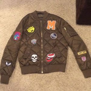Authentic Zara patch jacket