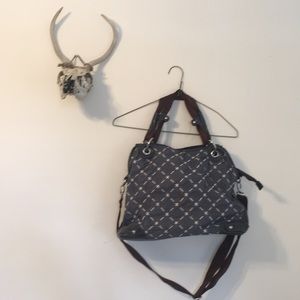 Blue & White Parisian Tote