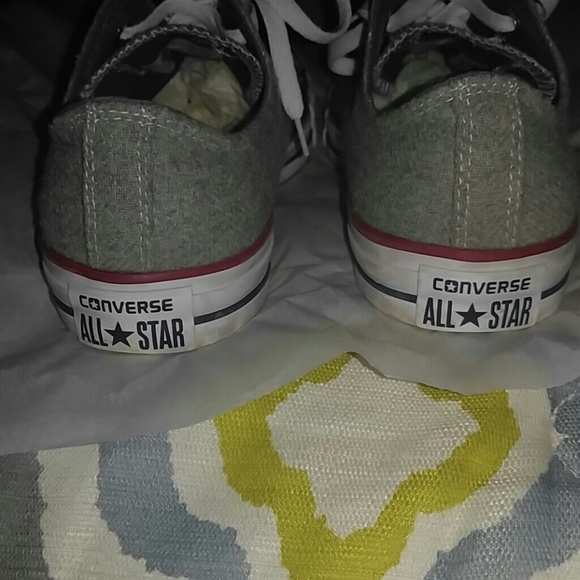 grey converse red stripe