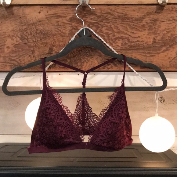 Victoria's Secret Other - Victoria’s Secret Burgundy lace bralette