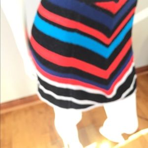 🆕NWT AMAZING FREE PEOPLE black multi colored mini