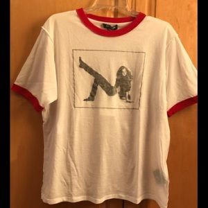 calvin klein brooke shields t shirt