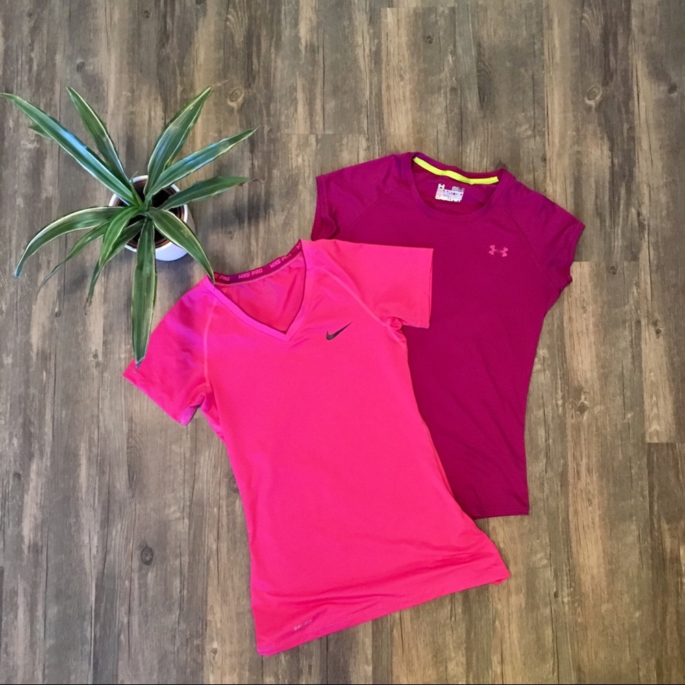 Women’s Nike and Under Armour tops
