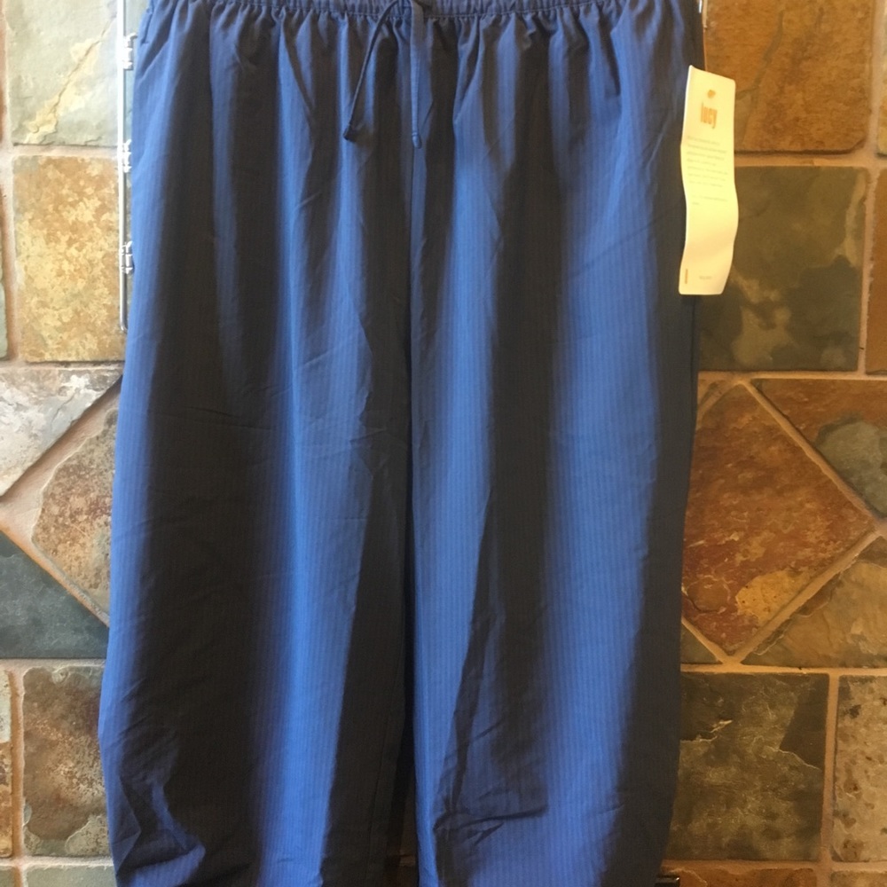 Lucy Cuffed Woven Yoga Pants