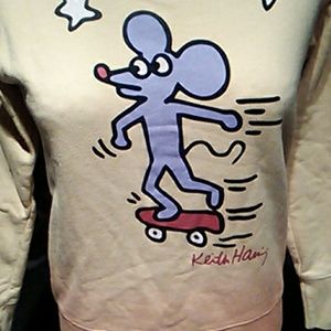Keith Harring Womens Crewneck