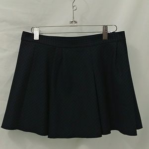 Zara pleated mini skirt