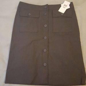 Esprit button down skirt
