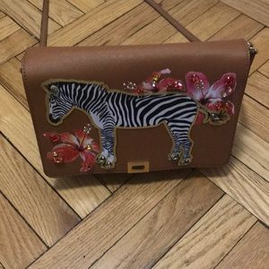 Super fun exotic zebra bag