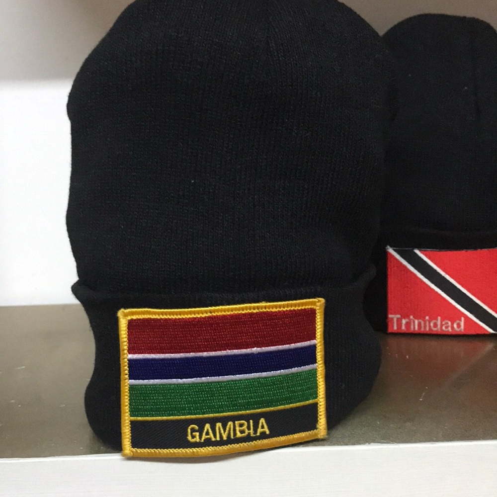 Gambia Flag patch hat