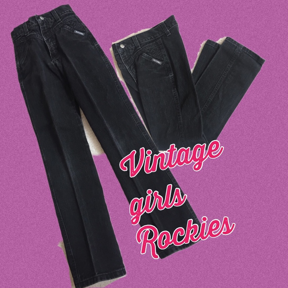 Rockies Girls Denim Jeans. Vintage