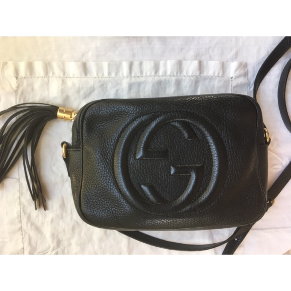 Gucci black soho shoulder bag