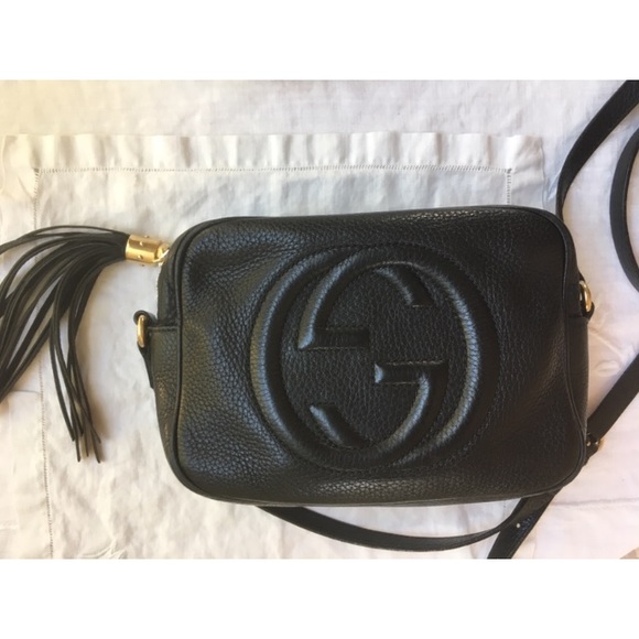 Gucci black soho shoulder bag - Picture 1 of 6