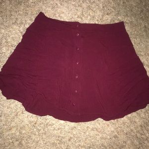 Maroon LA Hearts skirt!