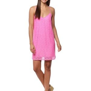 Lilly Pulitzer Sparkle Lace Slip Dress size M