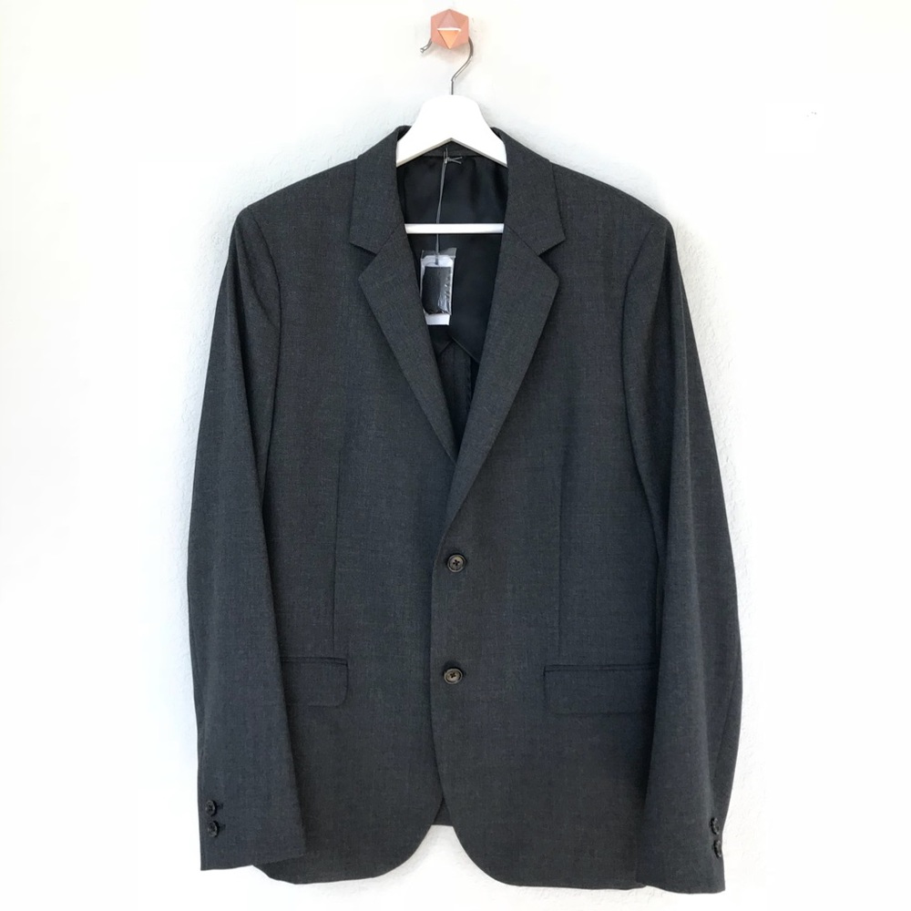 STEVEN ALAN Oliver charcoal blazer