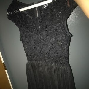 Black homecoming dress!!