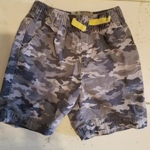 3t boy's camo shorts
