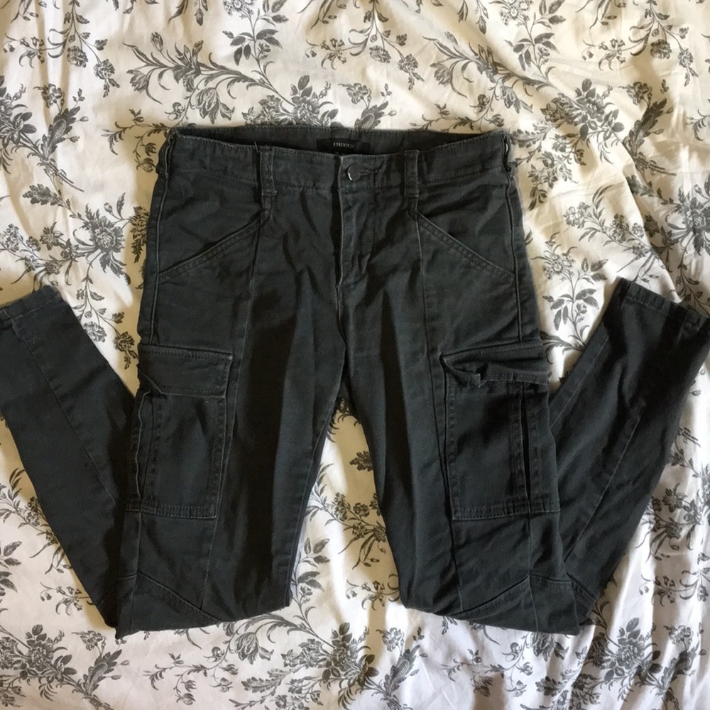 Cargo skinny jeans
