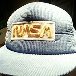 Rare Vintage NASA Corduroy Snapback