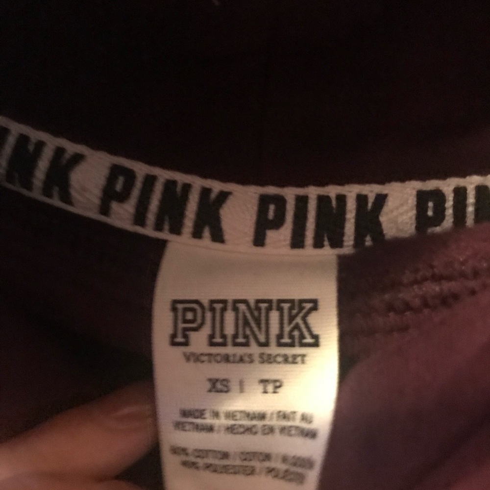 PINK high neck sweatshirt