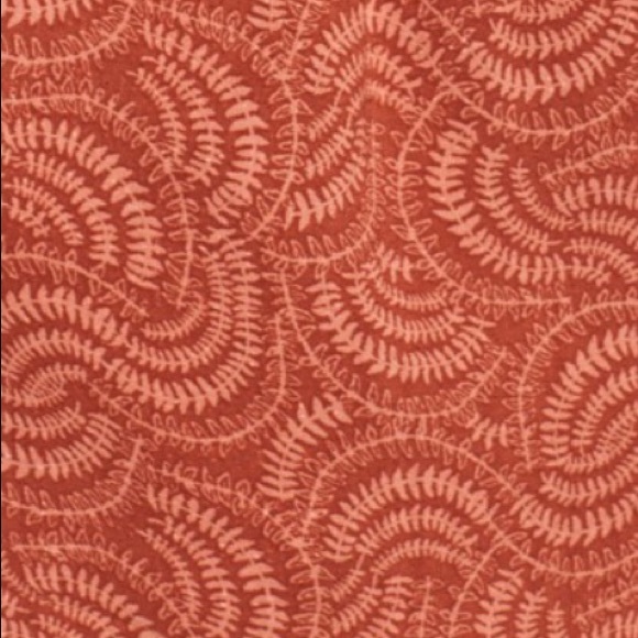 SOLD NWT Hinge Rust Henna Ferns Romper Small - Picture 5 of 7