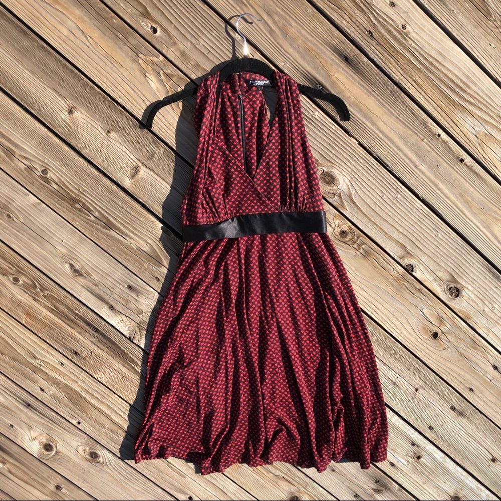 Betsey Johnson Heart Printed Dress