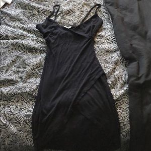 body-forming little black dress