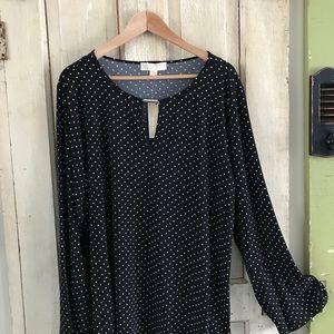 Michael Kors Keyhole Top