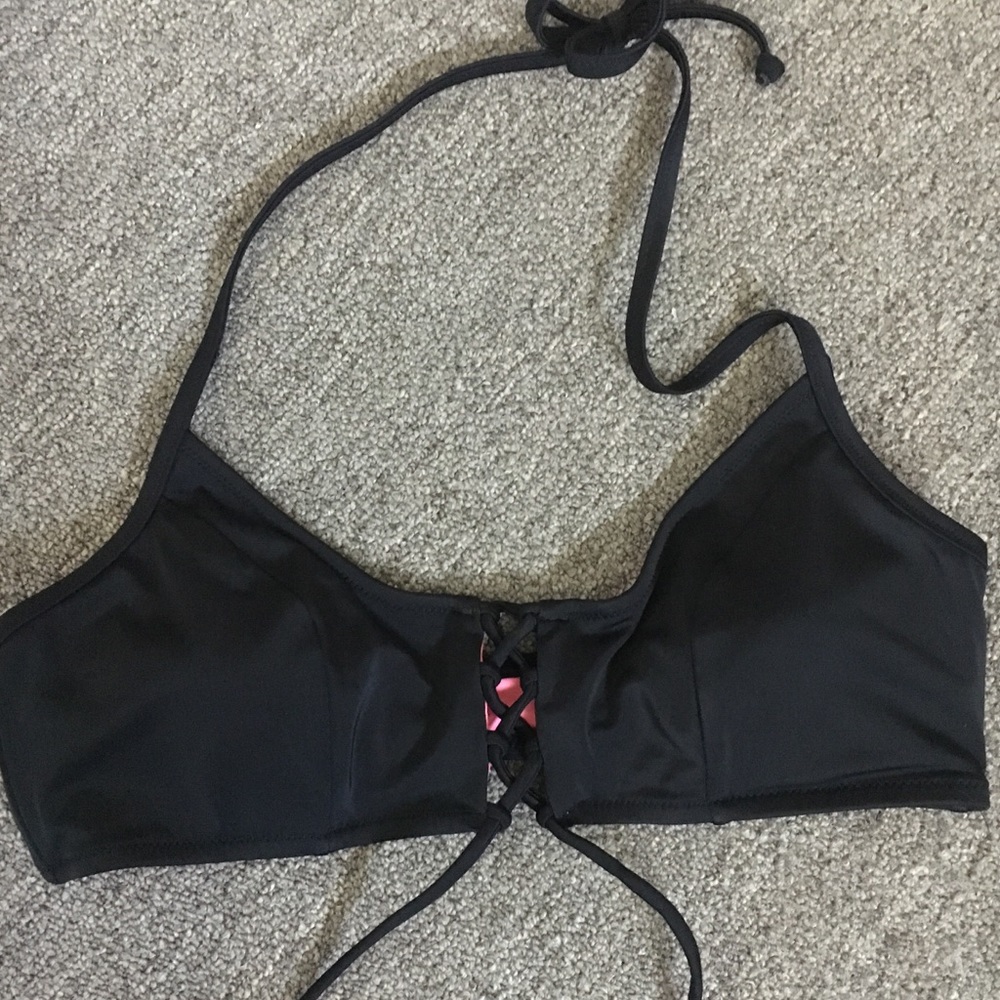 VS PINK Black Bikini Top