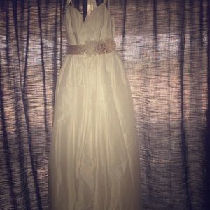 David’s Bridal size 6 wedding dress.
