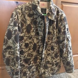 Camo hunting coat