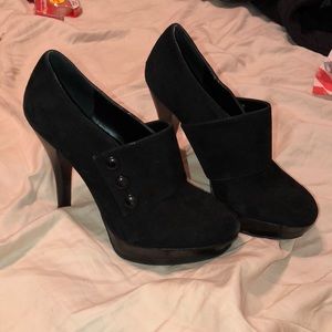 Black heels