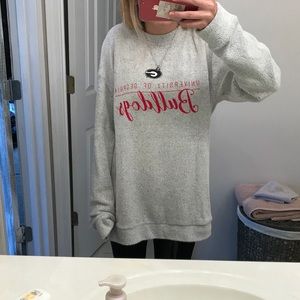 Terry cloth UGA jacket. With thumb holes!!