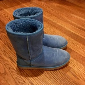 Electic Blue Uggs Size 8