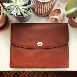 COACH Legacy Leather Universal Clutch/ Portfolio
