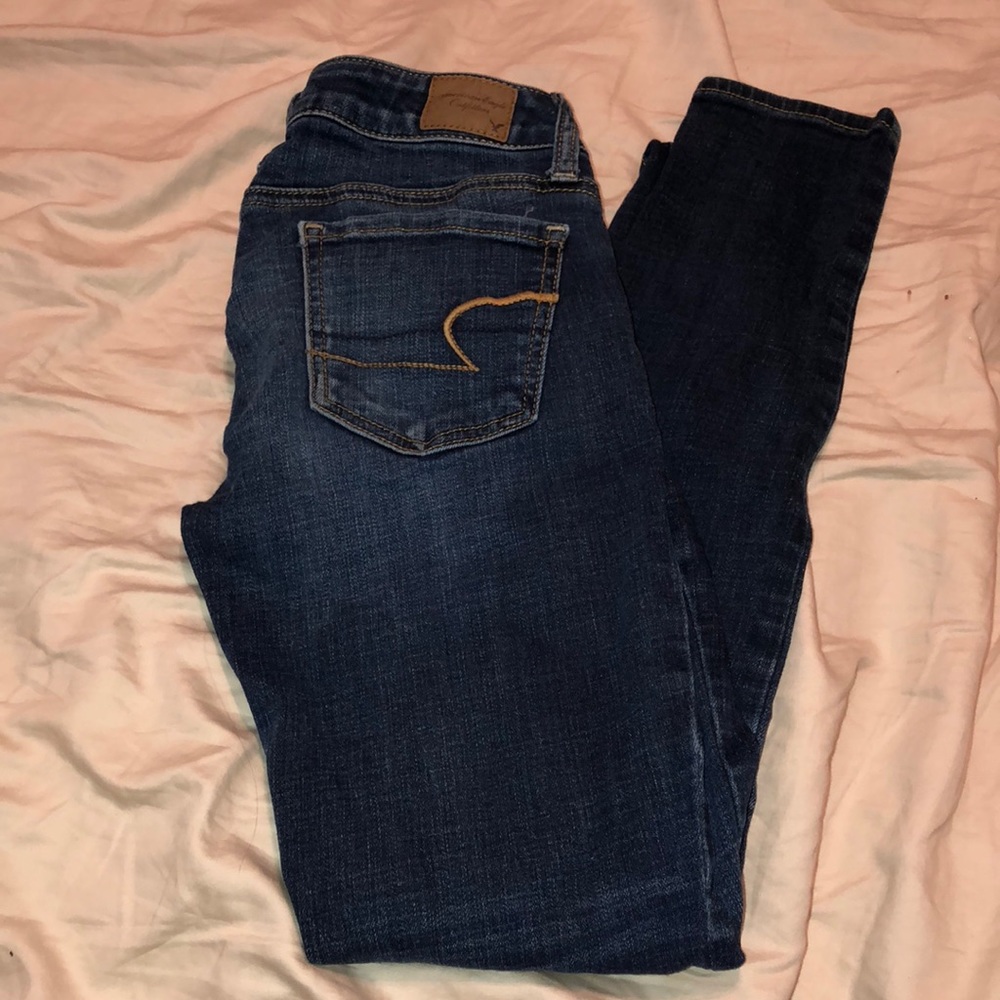 American eagle blue jeans