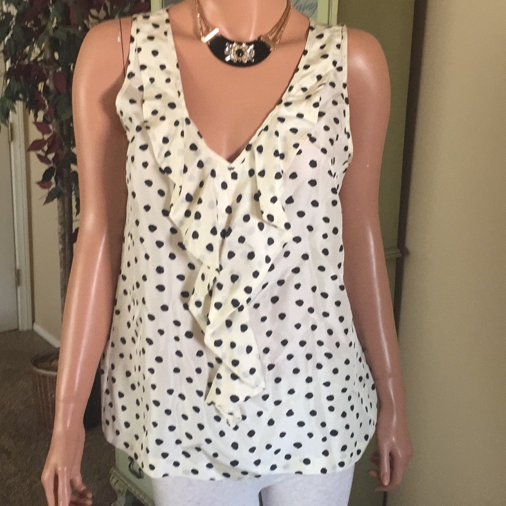 Michael kors silk blouse