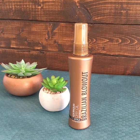 brazilian blowout dry oil