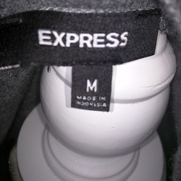 Gray open front cardigan - Picture 3 of 3