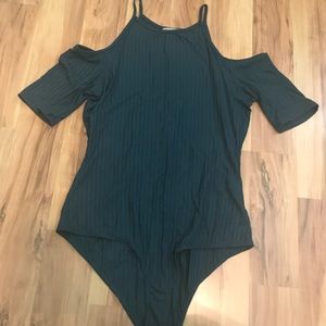 Forest green bodysuit