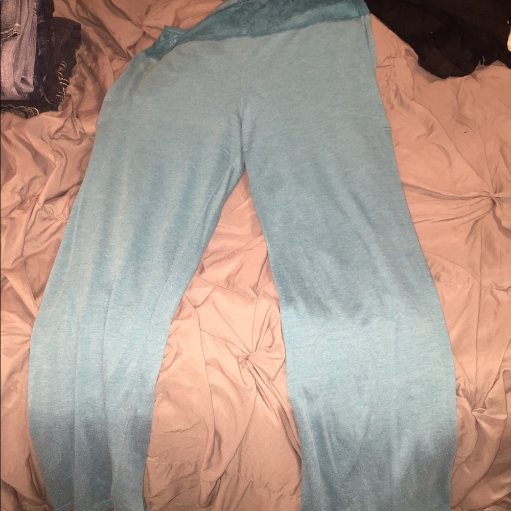Light blue/teal comfy pants